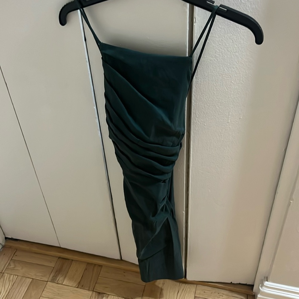 Zara ruched minidress